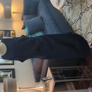 Venus Ruched Body on Dress - Navy